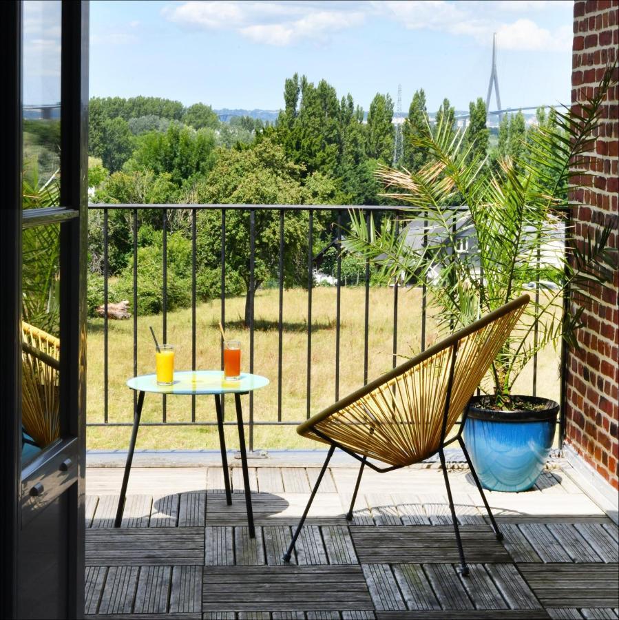 Honfleur, Entre Terre & Estuaire Bed and Breakfast La Rivière-Saint-Sauveur Eksteriør billede