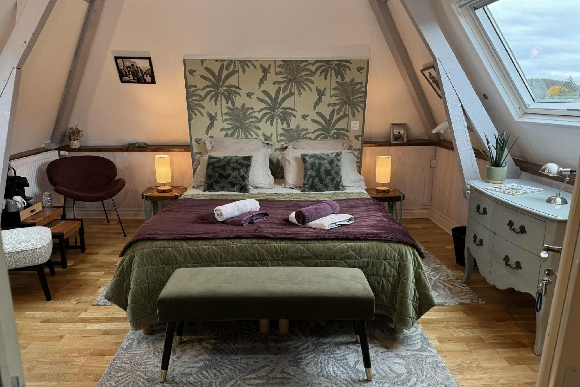 Honfleur, Entre Terre & Estuaire Bed and Breakfast La Rivière-Saint-Sauveur Værelse billede